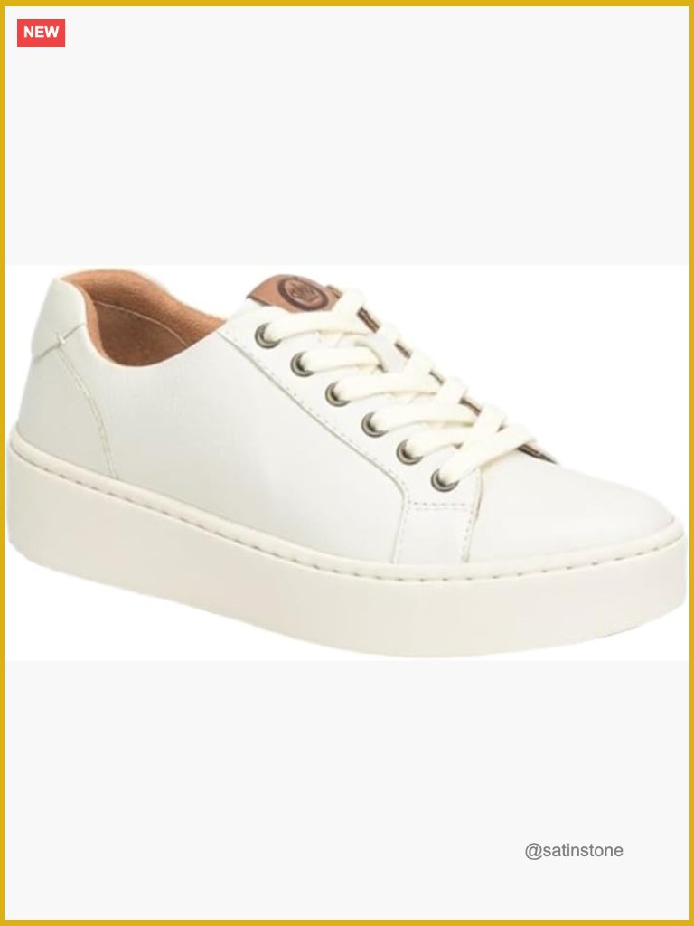 Handcrafted Italian Leather Lace-Up Sneakers With Platform